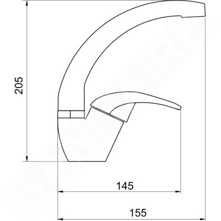Novaservis Metalia 57 - Robinetterie d’évier, chrome 57016,0