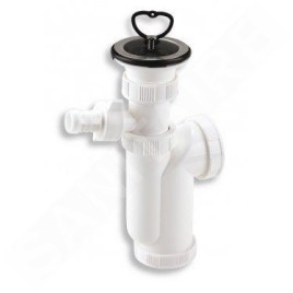 Novaservis Siphons - Siphon d'évier avec sortie pour lave-linge 50/40, plastique 442,PP