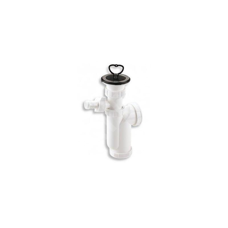 Novaservis Siphons - Siphon d'évier avec sortie pour lave-linge 50/40, plastique 442,PP