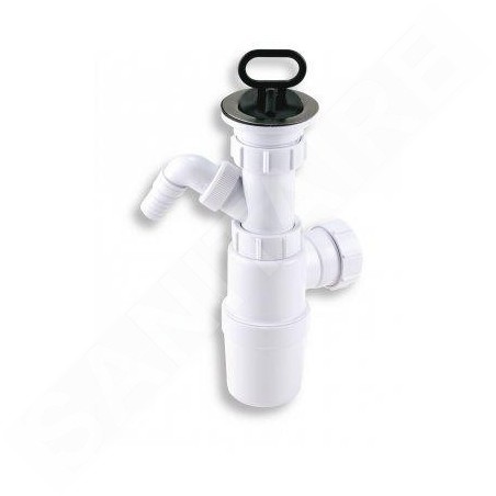 Novaservis Siphons - Siphon d'évier avec sortie de lavabo 40, plastique 443,PP