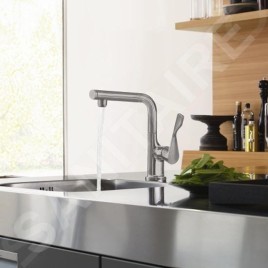 Axor Citterio - Mitigeur d’évier, aspect inox 39860800