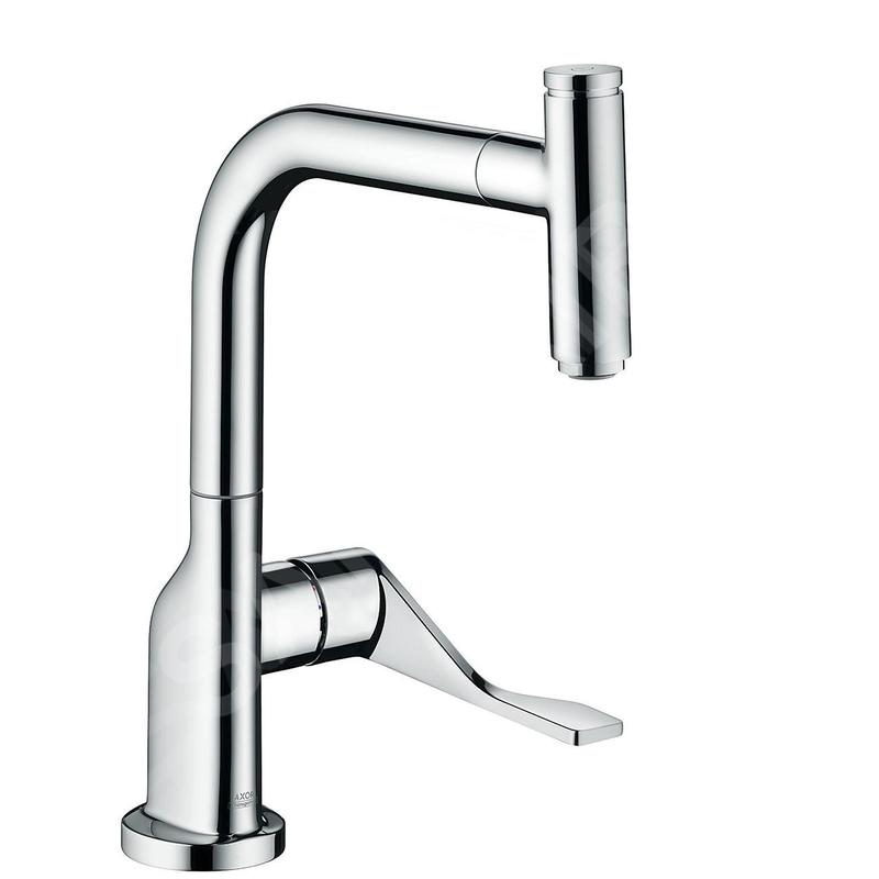 Axor Citterio - Mitigeur d'évier avec bec extractible, chrome 39861000