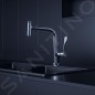 Axor Citterio - Mitigeur d'évier avec bec extractible, chrome 39861000