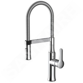 Sapho Jessy - Mitigeur d’évier avec douchette extractible, chrome 1105-62