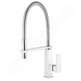 Sapho Maya - Mitigeur d’évier avec bras flexible, chrome MA780