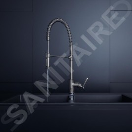 Axor Montreux - Mitigeur d´évier Semi-Pro, aspect acier inoxydable 16582800