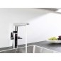 Hansa Fit - Mitigeur électronique d’évier Hybrid, noir/ chrome 65232213