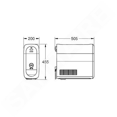 Grohe Blue Home - Cooler, système de refroidissement, blanc 40711000