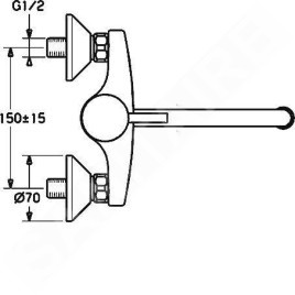 Hansa Vantis Style - Mitigeur d’évier, chrome 52532107