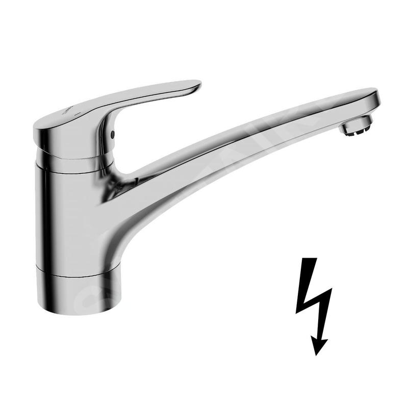 Hansa Mix - Mitigeur d’évier, pour chauffe-eau instantané, chrome 01121183