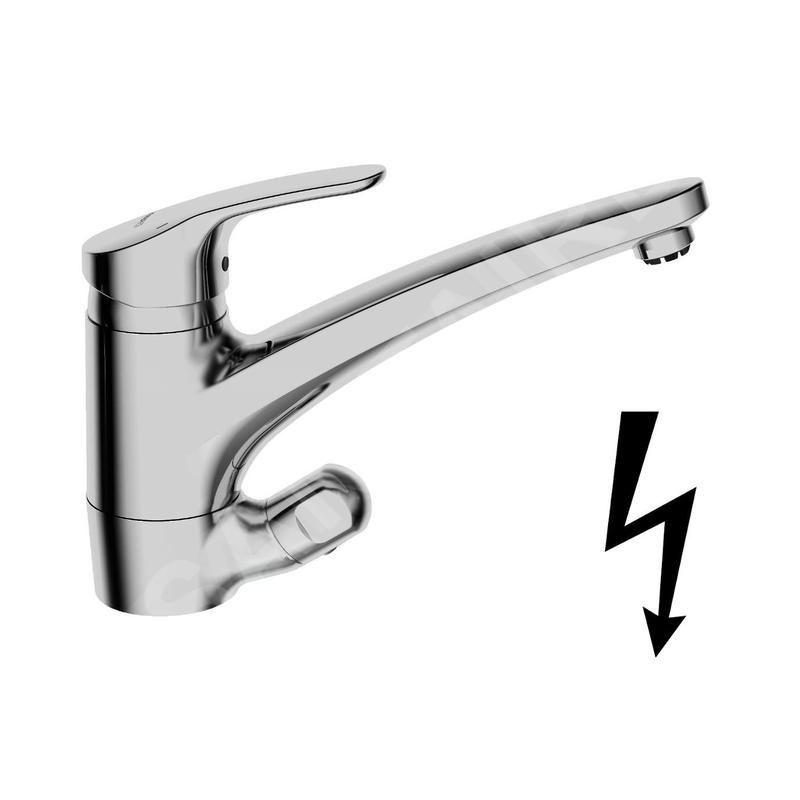 Hansa Mix - Mitigeur d’évier pour chauffe-eau instantané, chrome 01211183