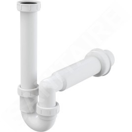 Alcadrain Siphons - Siphon de 50 mm de diamètre avec écrou de trop-plein A80-DN50