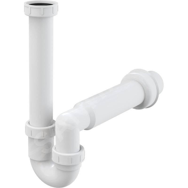Alcadrain Siphons - Siphon de 50 mm de diamètre avec écrou de trop-plein A80-DN50