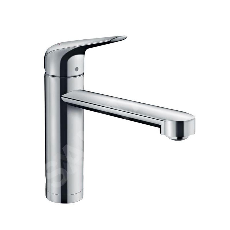 Hansgrohe Focus M42 - Mitigeur d'évier  M423-H120 avec montage sous fenêtre, chrome 71807000