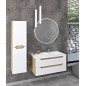 Sapho Wave - Meuble lavabo 900x450x480 mm, droite, 2 tiroirs, blanc WA093-3030 Sapho Wave - Meuble lavabo 900x450x480 mm, droite, 2 tiroirs, blanc WA093-3030