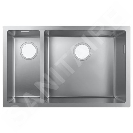 Hansgrohe Éviers - Evier encastré S719-U655, inox 43429800