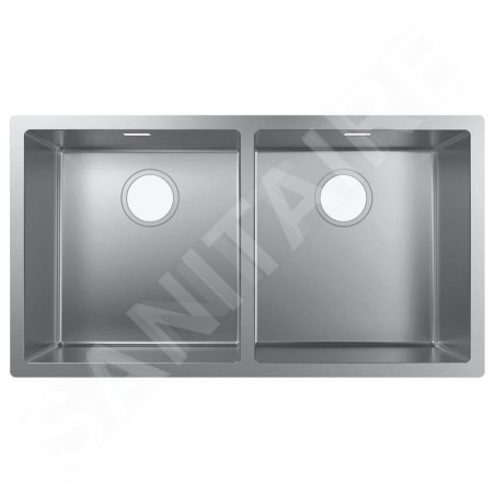 Hansgrohe Éviers - Evier encastré S719-U765, inox 43430800