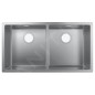 Hansgrohe Éviers - Evier encastré S719-U765, inox 43430800 Hansgrohe Éviers - Evier encastré S719-U765, inox 43430800