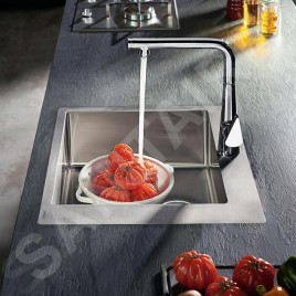 Hansgrohe Éviers - Evier encastré S711-F450, inox 43301800