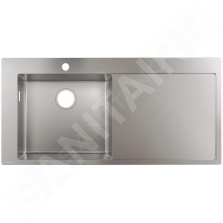 Hansgrohe Éviers - Évier à encastrer S716-F450, inox 43331800