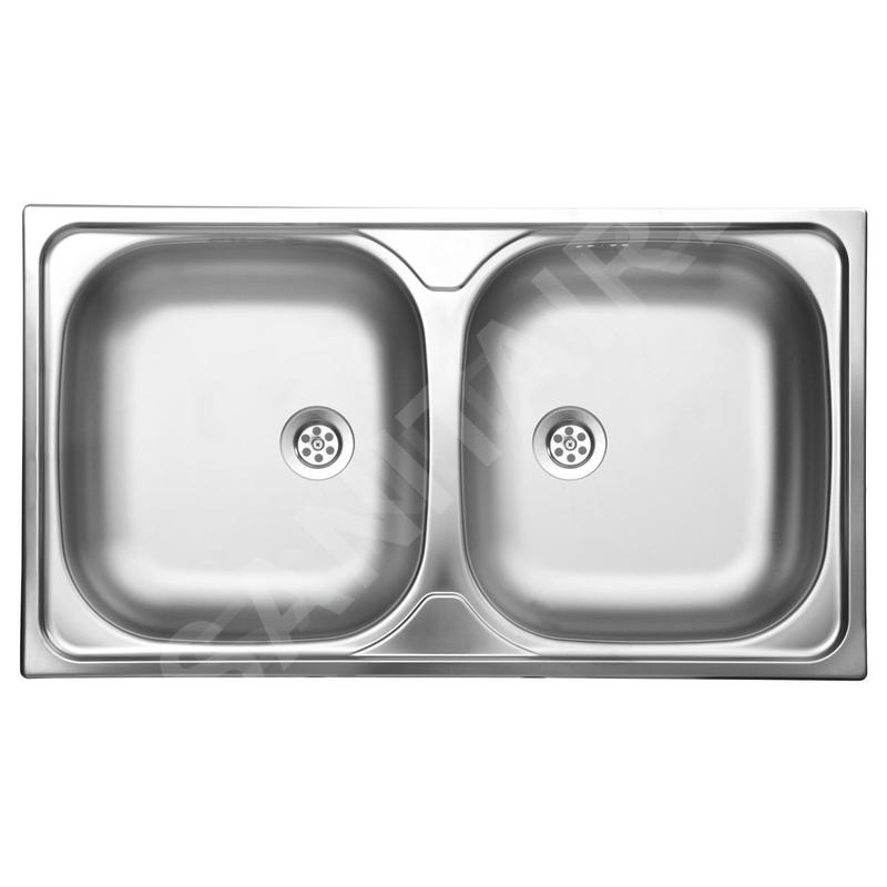 Novaservis Éviers - Évier, 450x800 mm sans trop-plein, inox DR45/80 Novaservis Éviers - Évier, 450x800 mm sans trop-plein, inox DR45/80