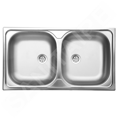 Novaservis Éviers - Évier, 450x800 mm sans trop-plein, inox DR45/80