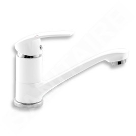 Novaservis Metalia 57 - Robinetterie d’évier, blanc/chrome 57096,1