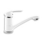 Novaservis Metalia 57 - Robinetterie d’évier, blanc/chrome 57096,1