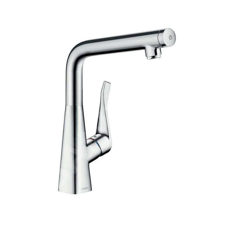 Hansgrohe M71 - Mitigeur d'évier Metris Select, EcoSmart, chrome 14785000