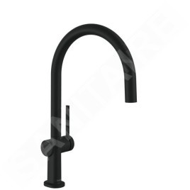Hansgrohe M54 - Mitigeur d’évier Talis, EcoSmart, noir mat 72843670