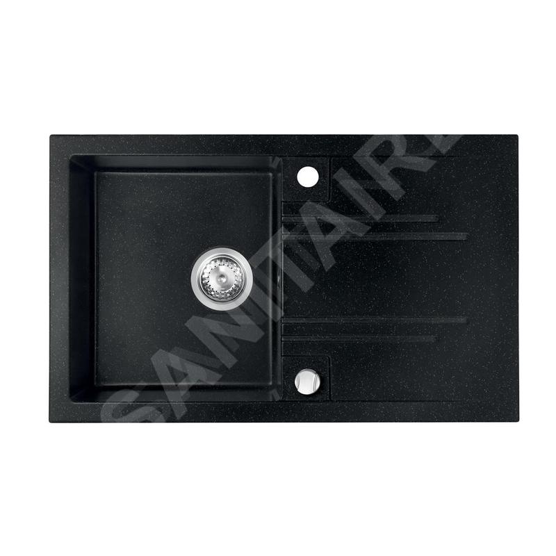 Novaservis Éviers - Evier en granit, 780x480 mm, graphite DRGM48/78HA Novaservis Éviers - Evier en granit, 780x480 mm, graphite DRGM48/78HA