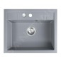 Novaservis Éviers - Evier en granit 580x480 mm, gris DRGM1/48/58GA Novaservis Éviers - Evier en granit 580x480 mm, gris DRGM1/48/58GA