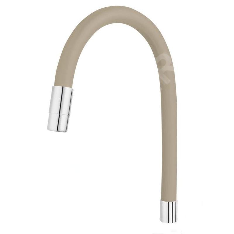 Novaservis Accessoires - Flexible pour mélangeur d'évier, beige/chrome RAM70710,0BE