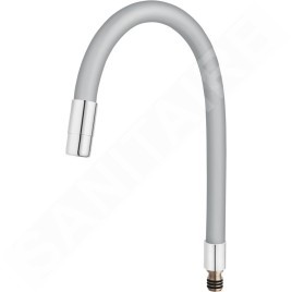 Novaservis Accessoires - Flexible pour mélangeur d'évier, gris argenté/chrome RAM70710,0S