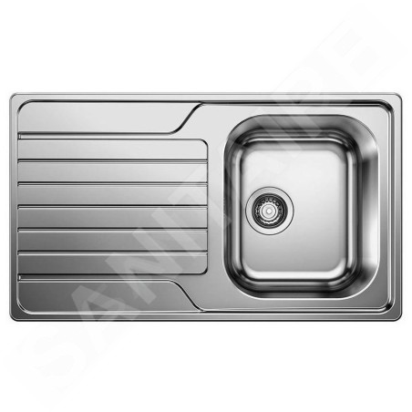 Blanco Dinas 45 - Évier, 860x500 mm, inox brossé 523374