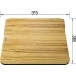 Blanco Accessoires - Planche à découper Zenar, 375x368 mm, frêne 229421