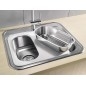 Blanco Accessoires - Vide-sauce pour petits bacs d’évier, inox 208195