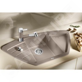 Blanco Zia 9 - Évier en Silgranit, 930x510 mm, café 515074