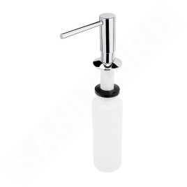 Nimco Autres - Distributeur de désinfectant ou de savon, encastré, 350 ml, chrome UN 2031V-26
