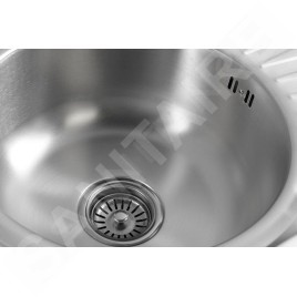 Aqualine Éviers - Evier 570x450 mm, acier inoxydable AQ5745B