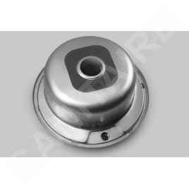 Aqualine Éviers - Evier, diamètre 510 mm, acier inoxydable AQ051B
