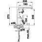 Blanco Avona S - Mitigeur d'évier avec bec extractible, tartufo 521283