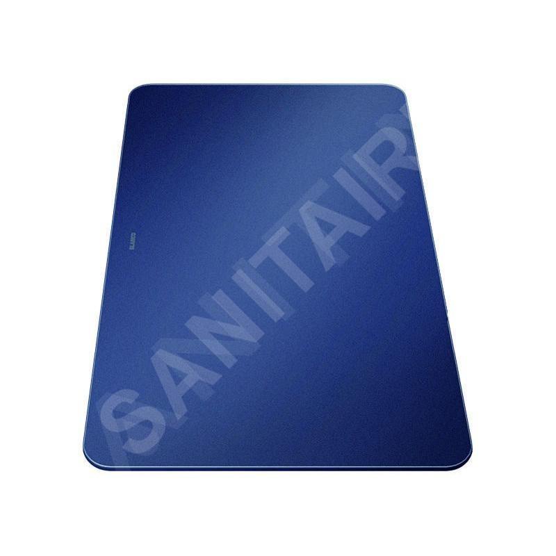 Blanco Accessoires - Planche à découper 495x280 mm, verre/bleu 232846