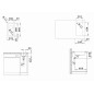 Blanco Solis 180 - Évier, 220x440 mm, inox brossé 526114 Blanco Solis 180 - Évier, 220x440 mm, inox brossé 526114