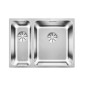 Blanco Solis 340/180 - Évier, 585x440 mm, inox brossé 526130 Blanco Solis 340/180 - Évier, 585x440 mm, inox brossé 526130