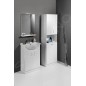 Aqualine Simplex Eco - Armoire lavabo avec lavabo 530x835x307 mm, blanc mat SIME550 Aqualine Simplex Eco - Armoire lavabo avec lavabo 530x835x307 mm, blanc mat SIME550