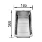 Blanco Accessoires - Bol Axia III, inox 233739