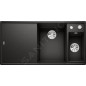 Blanco Axia III 6 - Évier en silgranit 1000x510 mm, avec commande de vidage et accessoires, noir 525851