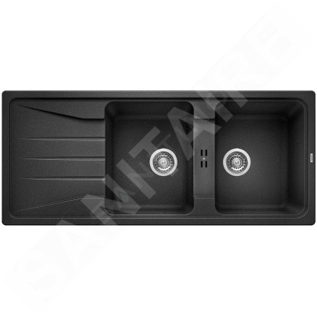 Blanco Sona 8 - Évier en silgranit 1160x500 mm, noir 525979