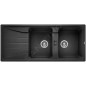 Blanco Sona 8 - Évier en silgranit 1160x500 mm, noir 525979